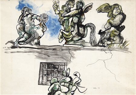 GUTTUSO Renato, Mattino fantastico a Palagonia