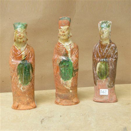 Gruppo di 3 Figure Dinastia Song - Suung