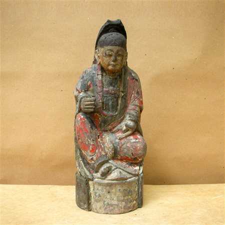 Guanyn, scultura in legno