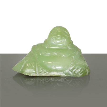 Buddha in giada verde