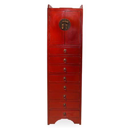 Cabinet laccato rosso