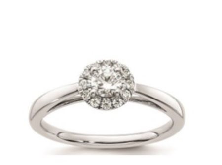 ANELLO IN ORO CON DIAMANTI LAB GROWN - 412 LG