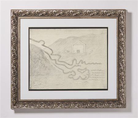 DE CHIRICO GIORGIO (1888 - 1978) - IL FIUME MISTERIOSO (c.1969).