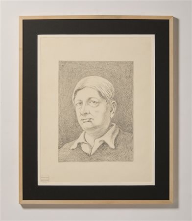 DE CHIRICO GIORGIO (1888 - 1978) - AUTORITRATTO (c.1970).