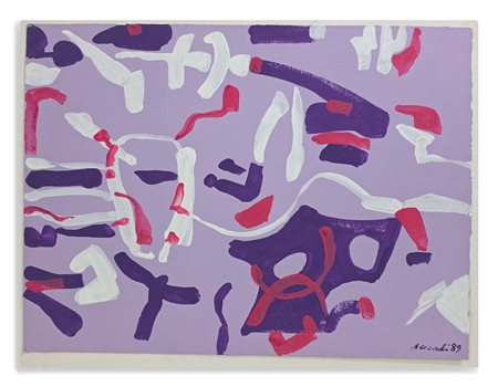 ACCARDI CARLA (1924 - 2014) - VIOLA BIANCO.