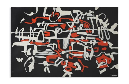 ACCARDI CARLA (1924 - 2014) - NERO E ROSSO.