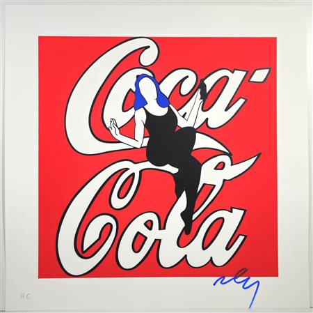 MARCO LODOLA, 50 X 50 cm, Serigrafia su cartoncino firma in basso a destra...