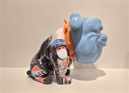 CRISTOPHE COMERRO, 50 X 40 X 35 cm, 1969, scultura in resina smaltata 2023,...