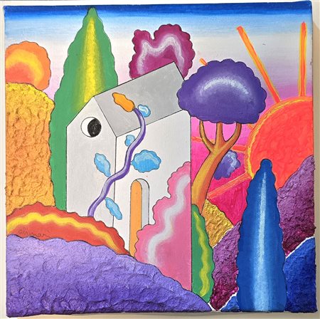 LUCA ALINARI, 20 X 20 cm, senza titolo 2015 circa, tecnica mista ,resine e...