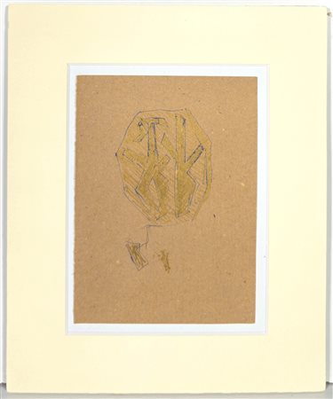 RICCARDO LICATA, 14,3 X 10,5 cm, Senza Titolo Pennarelli su carta Anno 1991...