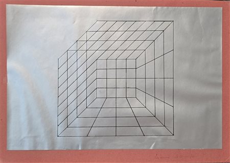GIANNI COLOMBO, 32,2 X 22,4 cm, china su carta argento riportata su...