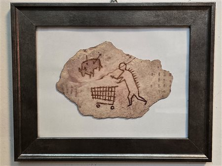 BANKSY (1974), Peckham Rock, 2018, Multiplo originale in legno dell'omonima...