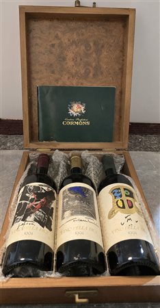 VINO DELLA PACE 1994, con etichette realizzate dagli artisti: Emilio Vedova,...