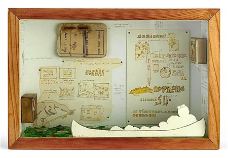 GIANFRANCO BARUCHELLO, 20 X 30 X 10 cm, From Safety Matches to contro vento,...