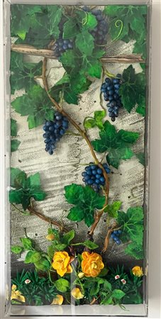 PIERO GILARDI (1942-2023), 110 X 50 X 20,5 cm, Uva Blu 2002 Poliuretano...