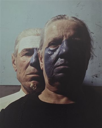 MICHELE ZAZA (1948), 30 X 37 cm, Ritratto magico - 1979 Fotografia a colori...