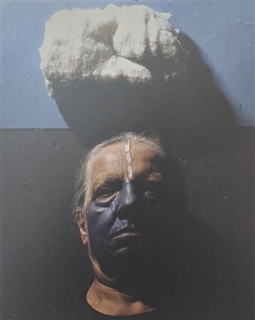 MICHELE ZAZA (1948), 30 X 37 cm, Celeste 1979 Fotografia a colori unica....