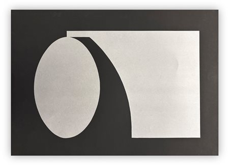 LORENZO PIEMONTI (1935-2015) - Strutture (colore bianco su fondo nero), 1968-1971
