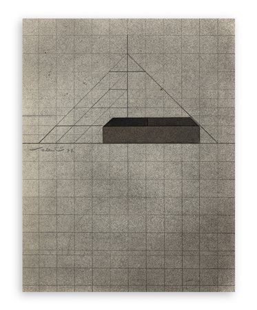 WALTER VALENTINI (1928-2022) - Progetto 'Immagini grigie', 1977