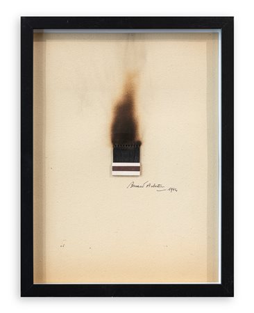 BERNARD AUBERTIN (1934-2015) - Dessin de feu, 1974