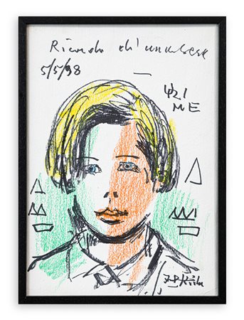 IBRAHIM KODRA (1918-2006)  -Ricordo di una sera, 1998