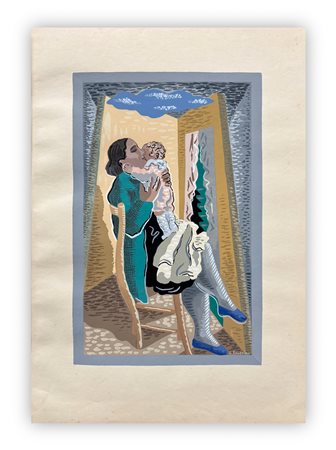 GINO SEVERINI (1883-1966) - Maternité, 1930