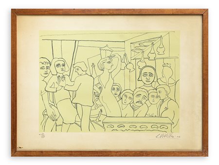 GIUSEPPE VIVIANI (1898-1965) - Tabarin, 1964