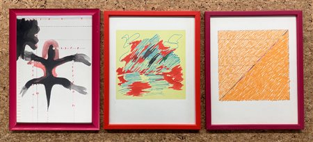 EDIZIONI BOLAFFIARTE (MERZ, VERNA E TURCATO) - Lotto unico di 3 cataloghi