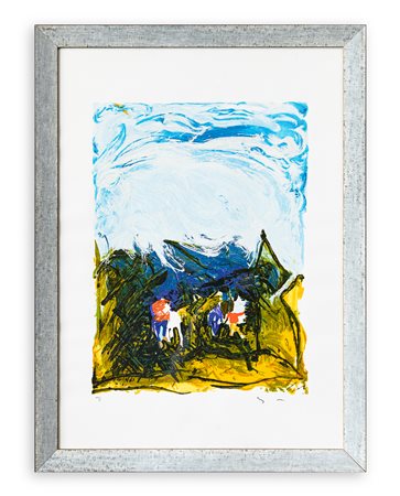 MARIO SCHIFANO (1934-1998) - Senza Titolo