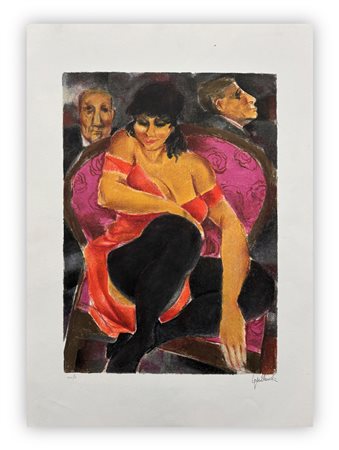 REMO SQUILLANTINI (1920-1996) - Senza Titolo