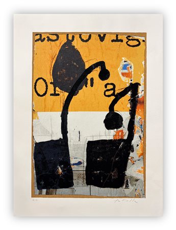 MIMMO ROTELLA (1918-2006) - Senza Titolo