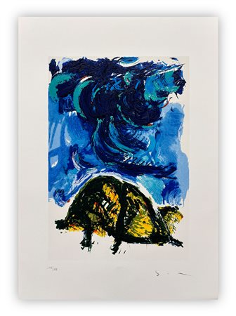 MARIO SCHIFANO (1934-1998) - Senza Titolo