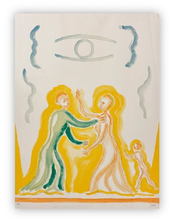 VIRGILIO GUIDI (1891-1984) - Senza Titolo