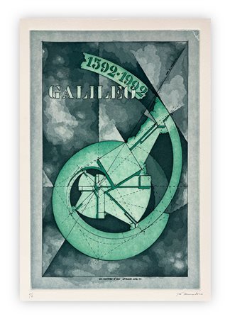 GIÒ POMODORO (1930-2002) - Sul numero d'oro, spirale log.ca