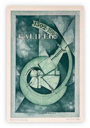 GIÒ POMODORO (1930-2002) - Sul numero d'oro, spirale log.ca