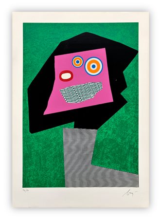 ENRICO BAJ (1927-2003) - Personaggio, 1969
