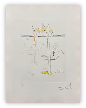 SALVADOR DALÌ (1904-1989) - Senza Titolo, 1974
