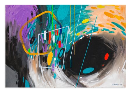 PROFERIO GROSSI (1923-2000) - Frammenti, 1996