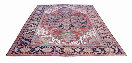 Tappeto Heriz, scuola Serapy Persia Nordoccidentale, primi ‘900