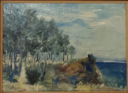 Adrano Spilinbergo “Paesaggio” ‘50