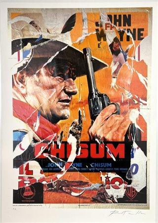 Mimmo Rotella “Chiusum”