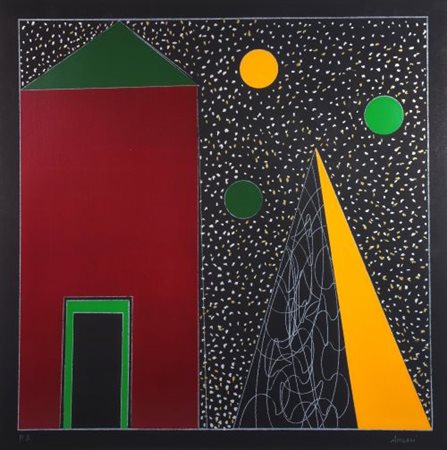 Franco Angeli “Senza titolo” 1984/88