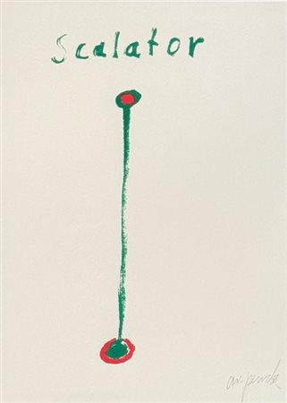 A.R. Penck “Scalator” 