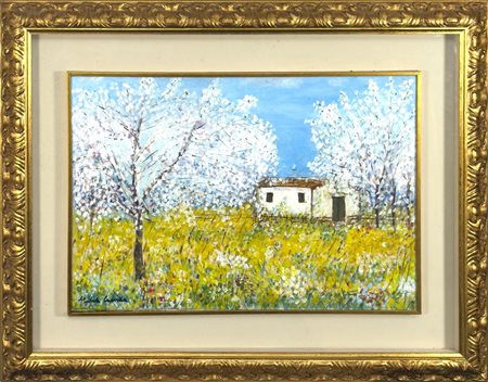 Michele Cascella 
Paesaggio abruzzese 1978