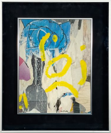 Mimmo Rotella Orientale 1990 