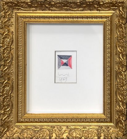 Max Bill  
Cartolina 1969