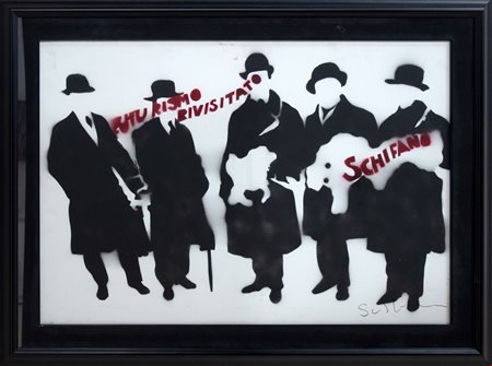 Mario Schifano
Futurismo rivisitato 1975