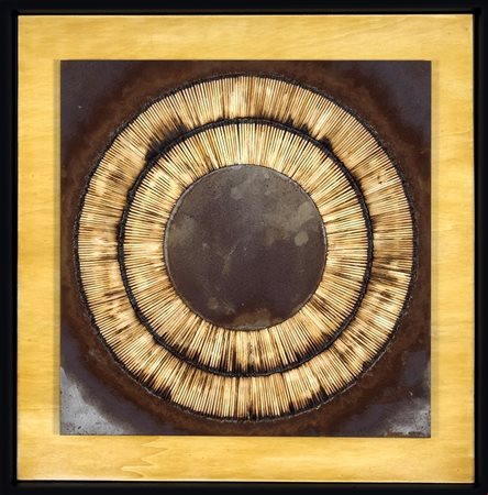 Bernard Aubertin 
Dessin de Feu Circulaire 1974
