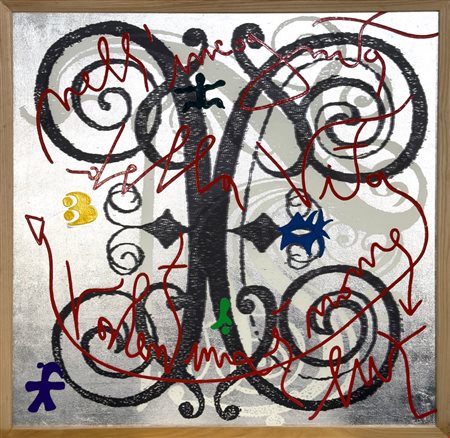 Marco Nereo Rotelli  
Nel incognito della vita - Intarsio 2010
