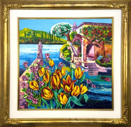 Athos Faccincani 
Tulipani gialli raccontano di antiche memorie 2007
